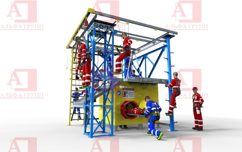 Учебно-тренировочный комплекс "Альпинист-01-02-1" Учебно-тренировочный комплекс "Альпинист-01-02-1"