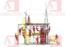 Учебно-тренировочный полигон (комплекс)  Альпинист-06-04 .