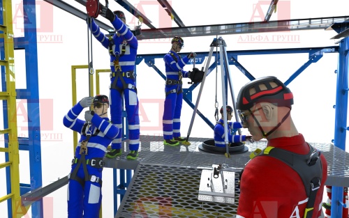 Учебно-тренировочный комплекс "Альпинист-01-02-1" Учебно-тренировочный комплекс "Альпинист-01-02-1"